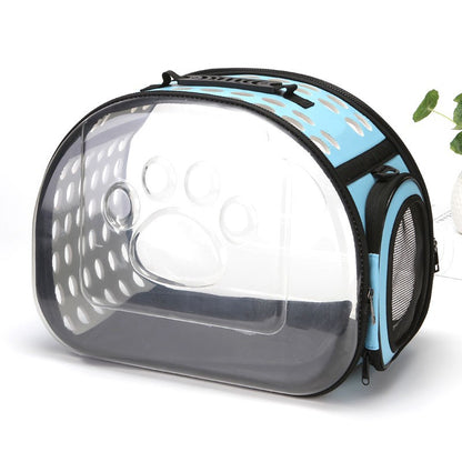 Pet supplies new pet bag transparent bag cat bag space capsule pet backpack portable pet outing bag