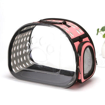 Pet supplies new pet bag transparent bag cat bag space capsule pet backpack portable pet outing bag