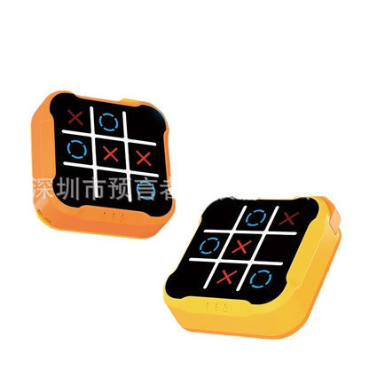 Cross-border Tic-Tac-toe game machine Tik Tok puzzle game all-in-one portable desktop puzzle children's electronic toy